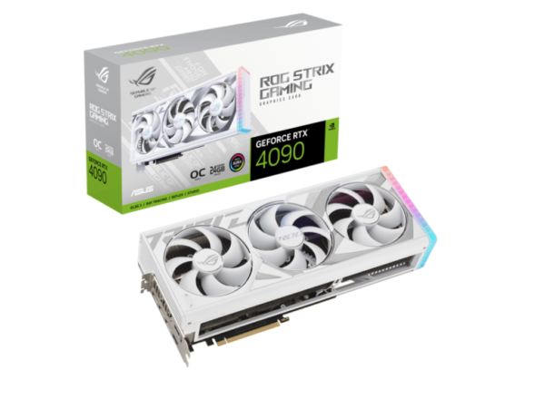 ROG-STRIX-RTX4090-O24G-WHITENVIDIA GeForce RTX 409024GB GDDR6X 384bit;2xHDMI,3xDP_1