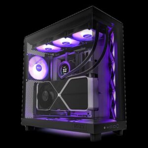 NZXT CASE H6 FLOW BLACK RGB mini-ITX, Micro-ATX, ATX, Mid-tower, 3x RGB fan_0