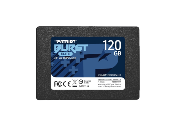 Patriot SSD 120GB 2.5'';Burst Elite;up to R/W : 450/320MB/s;_0