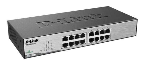 Switch DLINK 16-Port Fast Ethernet Unmnged Desktop_0