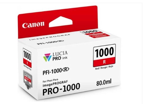 Tinta CANON PFI-1000 RED_0