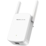 Mercusys ME30 AC1200 Wi-Fi Range Extender, 300 Mbps at 2.4 GHz + 867 Mbps at 5 GHz, 1 x 10/100 LAN, 2× Fixed External Antennas, Wall Plugged, WPS/Reset Button, Signal Indicator, Range Extender/Access Point mode, Adaptive Path Selection_0
