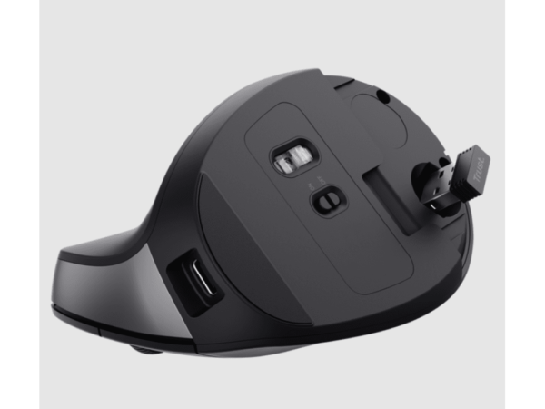 Trust Bayo II ergonomskiwireless miš, silent, 800-2400dpi, optički, USB, crni_0