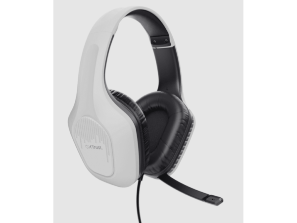 Trust GXT 415W Zirox slušalice žičane bijele gaming slušalic 200 cm kabl, 3.5 mm, over-ear, mikrofon_1