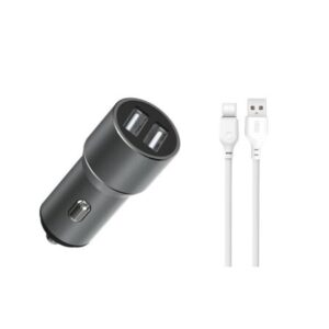 XO TZ09 Car charger + Type-C Cable 1m_0
