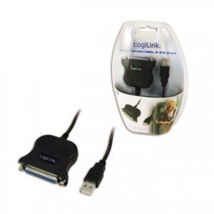 LogiLink USB to Parallel DB25 adapter cable UA0054A_0