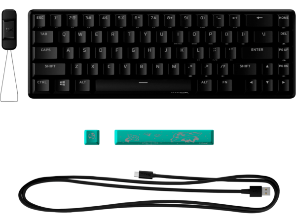 HyperX Alloy Origins 65Mechanical Gaming KeyboardHX Aqua (USLayout)_1