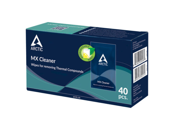 Arctic MX Cleanerwipes for removing thermalcompounds (40 pieces)_1