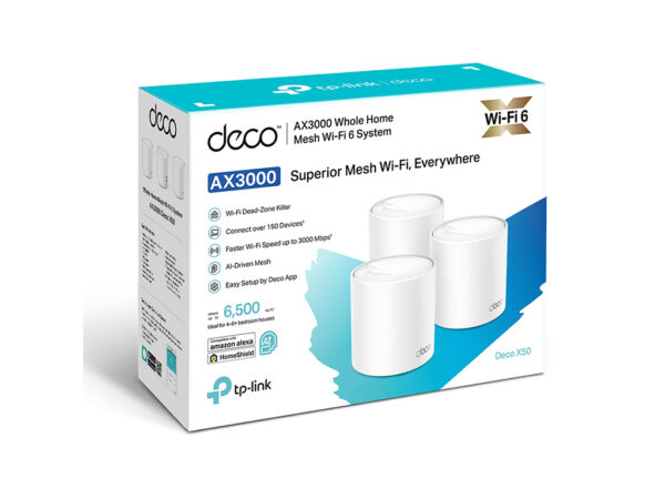 TP-Link Deco X50 AX3000 Whole Home Mesh WiFi 6 System_2