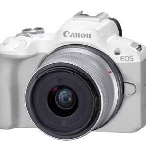 Fotoaparat CANON R50 + RFS18-45 WH_0