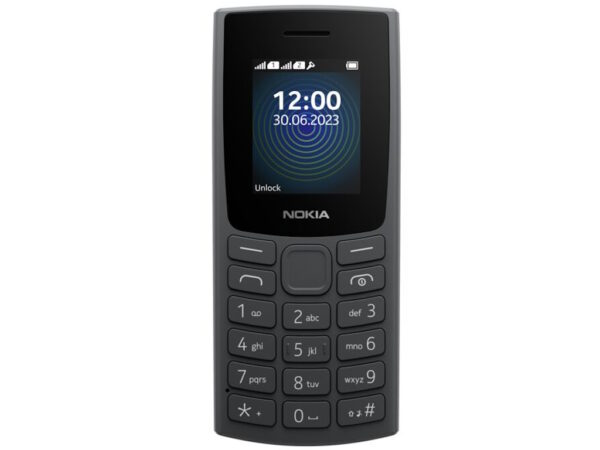 Nokia110 2023, Black , Display 1.8'', Dual SIM,, Splash resistant_1