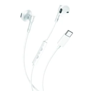 XO In-Ear Slušalice sa mikrofonom Type-C Music EP60 White_0