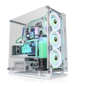 Thermaltake Core P3 Pro Snow Mid tower, SPCC, Tempered glass, White_0