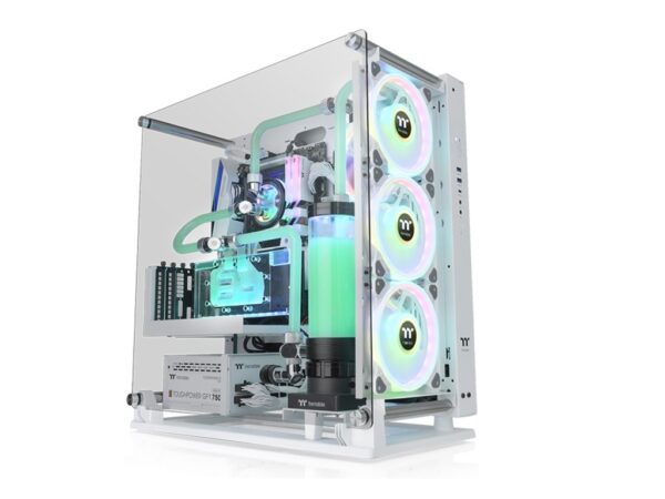 Thermaltake Core P3 Pro Snow Mid tower, SPCC, Tempered glass, White_0