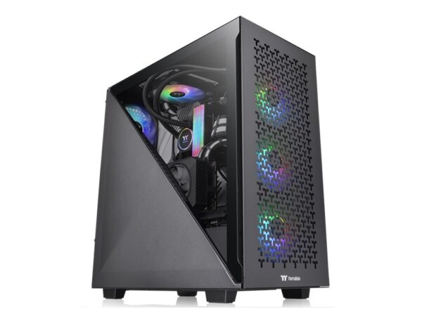 Thermaltake Divider 300 TG Air Mid tower, tempered glass, 2x 120mm Standard fan_0