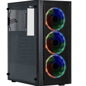 Spire case VISION 7022 RGBgaming, ATX, 3x RGB fan 120mmVGA: 330mm, CPU cooler: 160mm_0