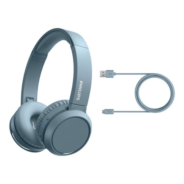 Philips TAH4205BL slušaliceBežične slušalice, mat plaveBASS, 29 sati reprodukcije_3