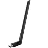 TP-Link AC600 High Gain Wi-Fi Dual Band USB Adapter,433Mbps at 5GHz + 200Mbps at 2.4GHz, USB 2.0, 1 high gain antenna_0