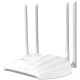 TP-Link TL-WA1201 AC1200 Wireless Access Point, 867 Mbps at 5 GHz and 300 Mbps at 2.4 GHz band, MU-MIMO, Access Point, Range Extender, Multi-SSID, and Client mode, 1× 10/100/1000 Mbps Ethernet Port(Supports Passive PoE), 4 x fixed HP Antennas_0