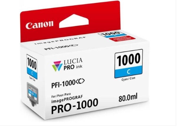 Tinta CANON PFI-1000 CYAN_0