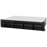 Synology RackStation RS1221+; Rack 2U, 8-bay 3.5''/2.5" SATA HDD/SSD, AMD Ryzen V1500B 4-core 2.2GHz; 4GB DDR4 ECC SODDIM,2x Memory slots; 4x RJ-45 1GbE LAN Port; 2xUSB 3.2; eSATA port; PCI Gen2x8 slot (x4 link); 6.9 kg; 3yr wrnty_0