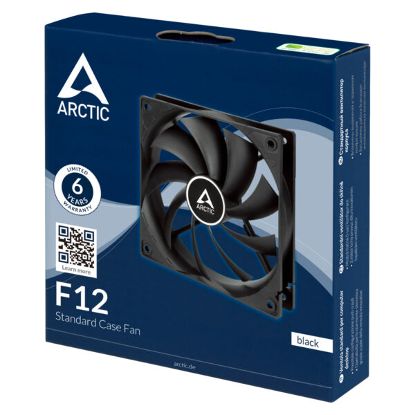 Arctic F12 Case Fan Black120 mm Standard Case Fan_1