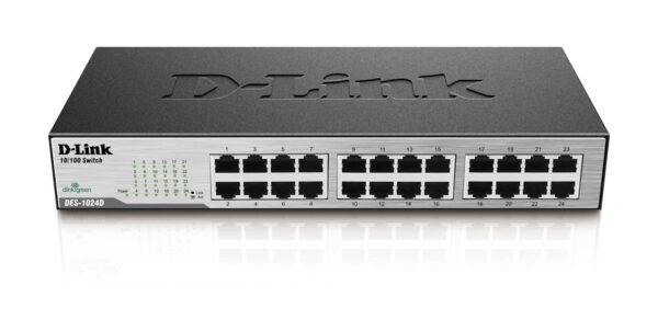 Switch DLINK 24-port Fast Eth Unmnged Desktop_0