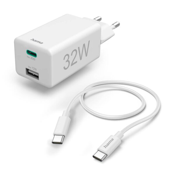 Punja� set HAMA USB-C, 32W, QC, bijeli_0