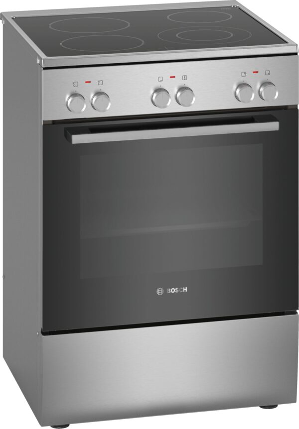 BOSCH električni štednjak Serie 4|, A+, 66L, INOX, TR_0