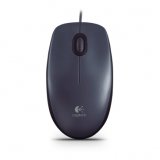 LOGITECH M90 Corded Mouse - GREY - USB - EWR2_0