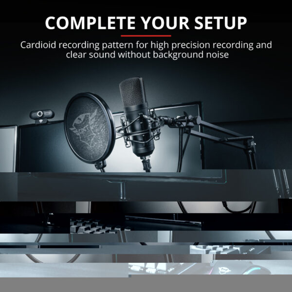 GXT252 Emita+ Streaming Professional USB studio mic - Including high-end shock mount_3