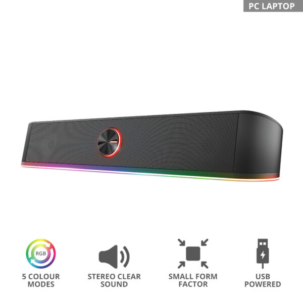 Trust GXT 619 RGB LED Soundbar Trust Thorne_2