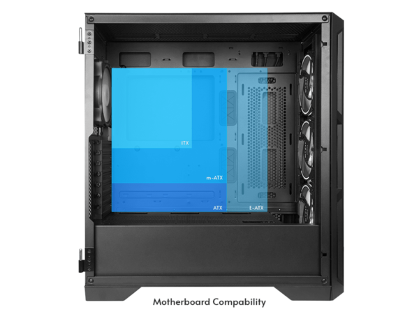 Chieftec Apex Air Case3x140mm PWM fans, E-ATXmesh front, tempered glass side_4