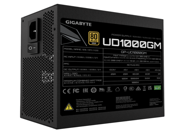 Gigabyte PSU 1000W GoldModular_1