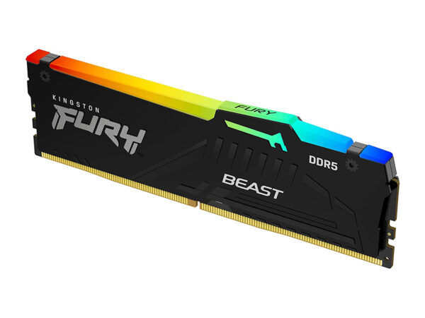 Kingston 16GB 5200MHz DDR5 RGBFury Beast RGB, CL36, EXPO_0