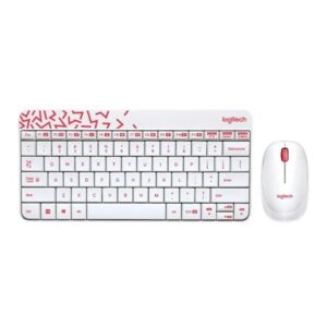 Logitech Desktop set Wireless MK240 White_0