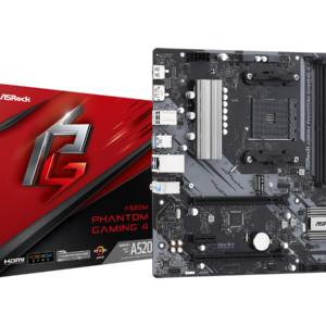 ASROCK A520M PHANTOM GAMING 4AMD A520;AM4;4xDDR4;RAIDHDMI,DP;micro ATX_0