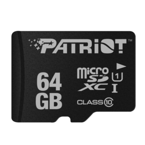 Patriot microSD 64GBUHS-I, SDXC, U1, C10up to 80MB/s read_0