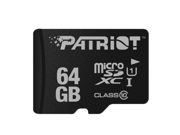 Patriot microSD 64GBUHS-I, SDXC, U1, C10up to 80MB/s read_0