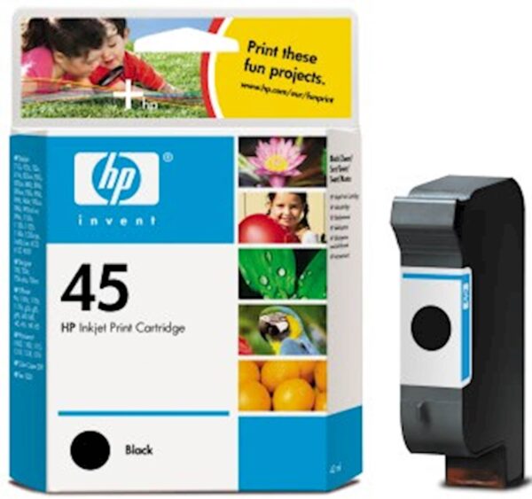 Tinta HP black 45_0