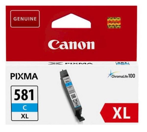 Tinta CANON CLI-581 XL CYAN ZA TR7550/TR8550 8,3ml_0