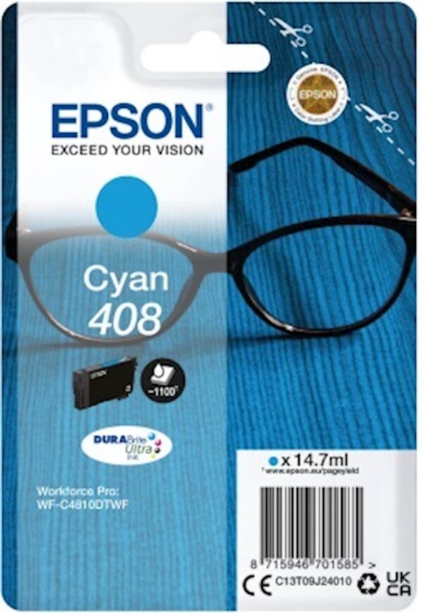 Tinta Epson DURABrite Ultra Spectacles 408/408L cy_0