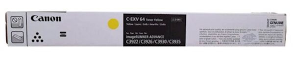 Toner CANON C-EXV 64 Yellow_0