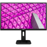 AOC Monitor LED 24P1 PRO (23.8“, 16:9, 1920x1080, IPS, 250 cd/m², 1000:1, 50M:1, 5 ms, 178/178°, VGA, DP, HDMI, DVI, 4 x USB 3.0, Audio OUT, Speakers, Tilt: -5/+35°, Swivel, Tilt, H. Adjust, VESA, Ergonomic, Borderless) Black, 3y_0