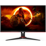 AOC Montitor 24G2SAE/BK 23.8 Gaming VA 1920x1080 at 165Hz, 1ms, 3000:1, 3-sided frameless, Speakers, VGA, 2xHDMI, DP, Tilt, 3y_0