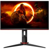 AOC Monitor LED 24G2SPU/BK Gaming 165Hz (23.8” 1920x1080, IPS, G-Sync, 1ms, 6 game modes, 2xHDMI, 1 x VGA, 1xDP, USB-Hub, Speakers, Full ERGO) Black-Red, 3y_0