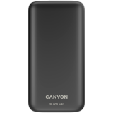 CANYON PB - 301, Power bank 30000mAh Li-poly battery, Input Micro: DC5V/2A, 9V/2A Input Type c PD :DC5V/3A, 9V/2A Output Type C PD:5V/3A,9V/2.2A,12V/1.5AOutput USB A1+USBA 2: 5V3A,5V/4.5A,4.5V/5A,9V2A,12V1.5A,22.5W quick charging cable 0.3m_0