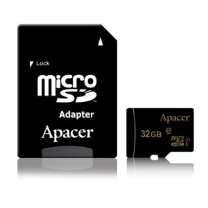 APACER microSD 32GB Class 10SD adapter,Retail Pack_0