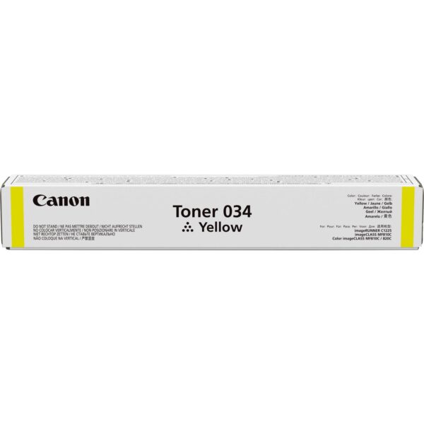 Toner CANON 034 Yellow_0