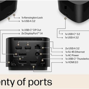 Docking HP Docking Station TB4 G4 120W (4J0A2AA)_0